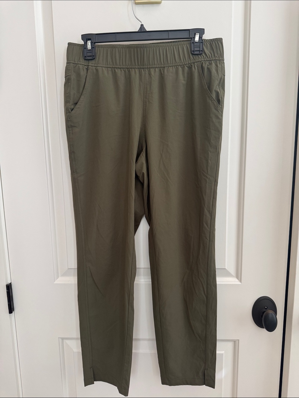 Eddie Bauer Olive Pull-On Pants Sz S